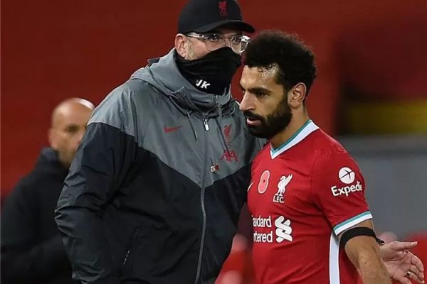 Jamie Carragher suspects Jurgen Klopp has seldom mentioned Mohamed Salah. The Egyptian striker is contracted to the team until 2023
